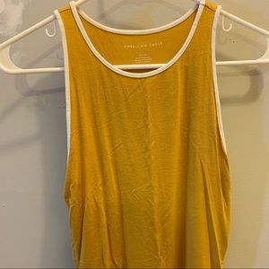 soft yellow tank top
